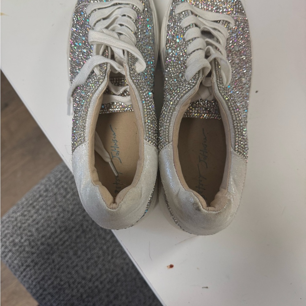 Sparkling Rhinestone Sneakers - image 4